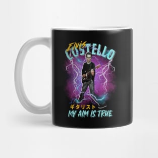 Elvis My Aim Is True Aesthetic Tribute 〶 Mug